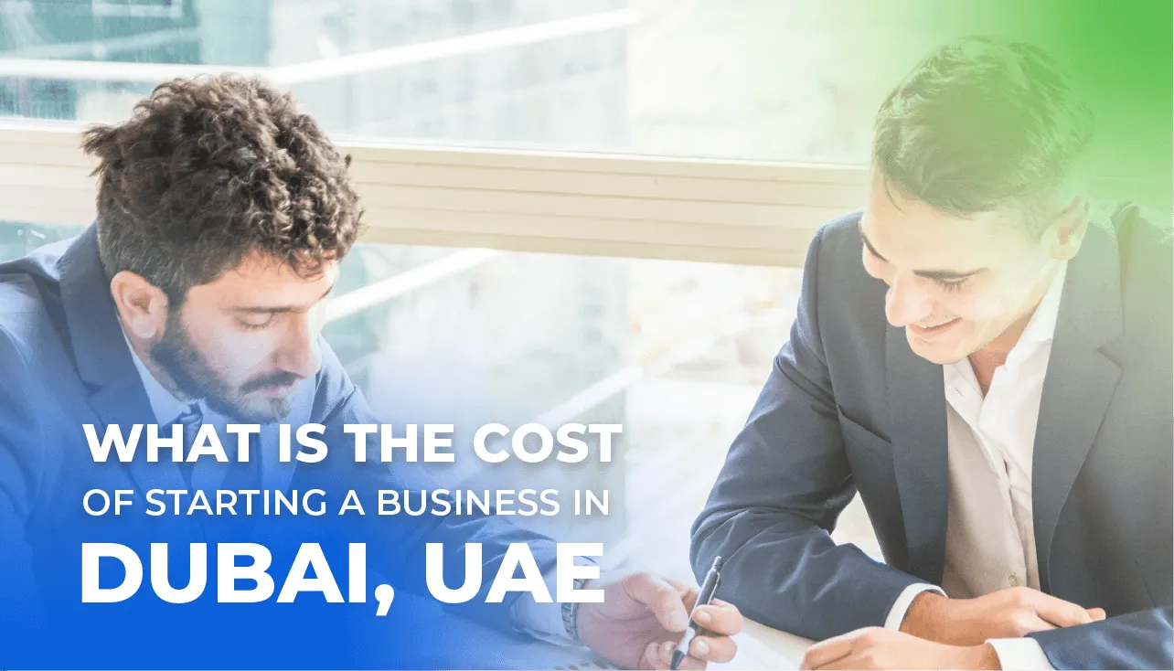 Dubai skyline with business district - Exploring the cost of business setup in Dubai with A&A Associates