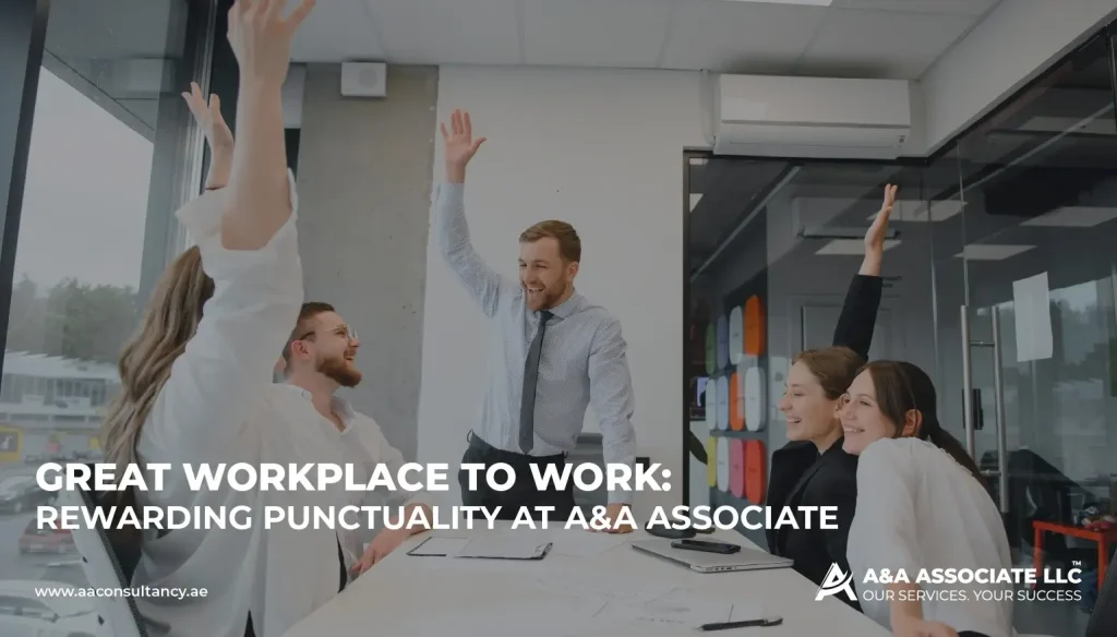 Great Workplace to Work Rewarding Punctuality at A&A Associate