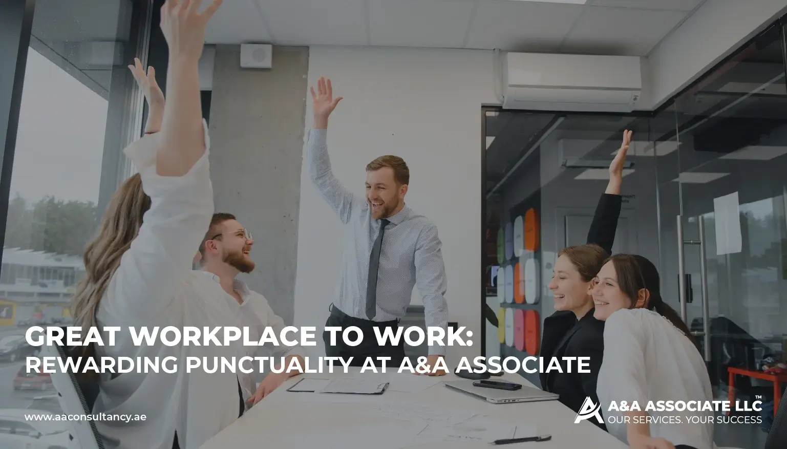 Great Workplace to Work Rewarding Punctuality at A&A Associate