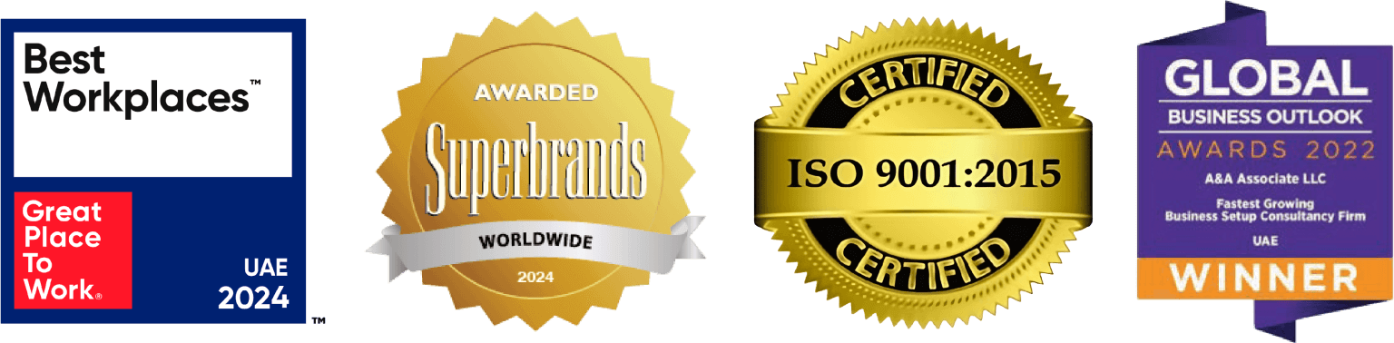 Business setup certification logo